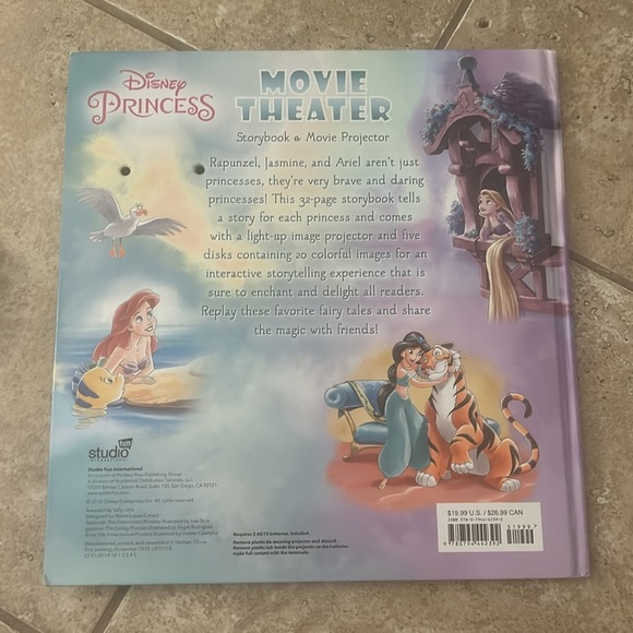 Disney Princess Movie Theater storybook and movie projector - Picture 4 of 9